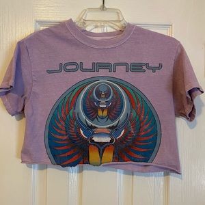 Forever21 Cropped Journey Tee